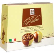 Купить Конфеты DOLCE ALBERO из молочного и белого шоколада с мягкой ореховой начинкой, Италия, 150 г в Ленте