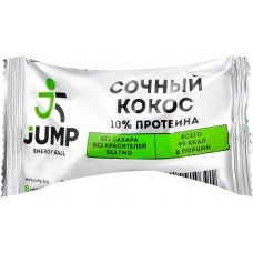Купить Конфеты ENERGY BALL б/сахара Jump Сочный кокос, Россия, 30 г в Ленте