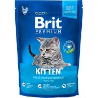 Корм сухой для котят BRIT Premium Cat Kitten полнорационный, 800г, Чехия, 800 г