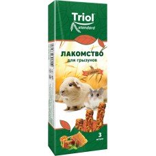 Купить Лакомство для грызунов TRIOL с медом, 3шт, Россия в Ленте