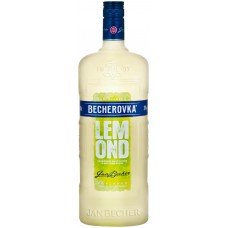 Купить Ликер BECHEROVKA Lemond со вкусом лимона, 20%, 1л, Чехия, 1 L в Ленте