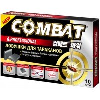 Ловушки COMBAT Professional инсектицид от тараканов, Корея, 10 шт