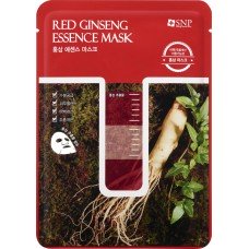 Маска тканевая для лица SNP Red Ginseng Essence увлажняющая, 25мл, Корея, 25 мл