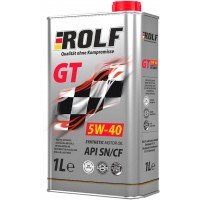 Масло моторное ROLF GT SAE 5W-40 API SN/CF, синтетическое, 1л, Германия, 1 л