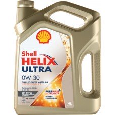Купить Масло моторное SHELL Helix Ultra ECT C2-C3 0W-30 синтетическое, 4л, Россия, 4 л в Ленте