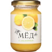 Мед МАСТЕР МЕДА с лимоном, 240г, Россия, 240 г