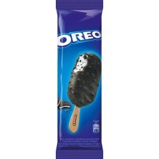 Купить Мороженое OREO Эскимо с дробленым печеньем в глазури, с змж, эскимо, 100мл, Россия, 100 мл в Ленте