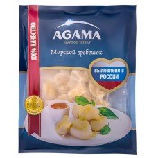 Купить Морской гребешок AGAMA свежемороженый филе, 250г, Россия, 250 г в Ленте