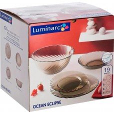 Набор столовый LUMINARC Ocean Eclipse, 19 пр., стекло К8263, Россия