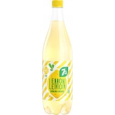 Купить Напиток 7UP Lemon Искрящийся лимонад сильногазированный, 1л, Россия, 1 L в Ленте