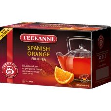 Купить Напиток чайный TEEKANNE спэниш оранж/spanish orange к/уп, Россия, 20 пак в Ленте