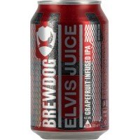 Напиток пивной BREWDOG Elvis Juice фильтрованный, непастеризованный, 6,5%, ж/б, 0.33л, Великобритания, 0.33 L