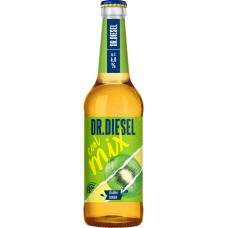 Напиток пивной DR.DIESEL Cool Mix Киви, лайм пастеризованный, 6%, 0.45л, Россия, 0.45 L