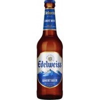 Напиток пивной EDELWEISS Пшеничное нефильтрованный пастеризованный осветленный, 4,9%, 0.45л, Россия, 0.45 L