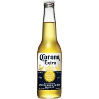 Напиток пивной светлый CORONA Extra светлый пастеризованный, 4,5%, 0,355л, Мексика, 0.355 L