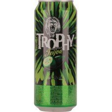Напиток слабоалкогольный TROPHY Perfect со вкусом фейхоа, 7,2%, ж/б, 0.45л, Россия, 0.5 L