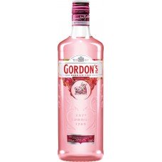 Купить Напиток спиртной GORDON'S Pink на основе джина с ароматом ягод 37,5%, 0.7л, Великобритания, 0.7 L в Ленте