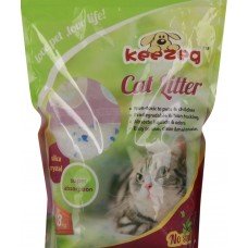 Купить Наполнитель KEEZEG д/кошачьего туалета силикагелевый без запаха, Китай, 1,3 кг в Ленте