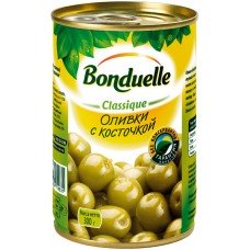 Оливки с косточкой BONDUELLE Classique, 314мл, Испания, 314 мл
