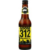 Пиво светлое GOOSE ISLAND 312 Urban нефильтрованное пастеризованное осветленное, 4,2%, 0.355л, США, 0.355 L