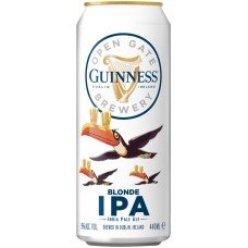 Купить Пиво светлое GUINNESS IPA фильтрованное, пастеризованное, 5%, ж/б, 0.44л, Ирландия, 0.44 L в Ленте