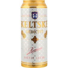 Купить Пиво светлое KELTSKE DEDICTIVI PREMIUM Svetly Lezak фильтрованное пастеризованное, 5%, 0.5л, Чехия, 0.5 L в Ленте