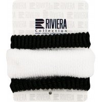 Резинка для волос RIVIERA текстиль, D 4-5 см, в асс. темные 4441003, Китай, 3 шт