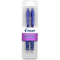 Ручка шариковая автоматическая PILOT Super Grip синий Арт. B-BPGP-10-2L, 2шт, Япония