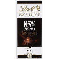 Шоколад горький LINDT Excellence 85% какао,100г, Франция, 100 г