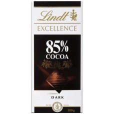 Купить Шоколад горький LINDT Excellence 85% какао,100г, Франция, 100 г в Ленте