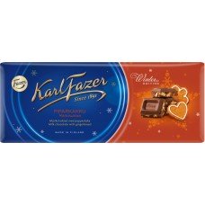 Купить Шоколад молочный KARL FAZER с имбирным пряником, 200 г, Финляндия, 200 г в Ленте