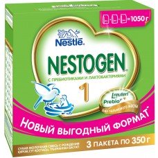 Купить Смесь молочная NESTOGEN 1 с 0 месяцев, 1050г, Россия, 1050 г в Ленте