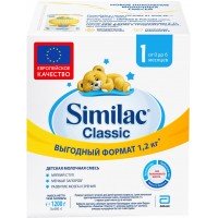 Смесь молочная SIMILAC Classic 1, с 0 месяцев, 1200г, Дания, 1200 г