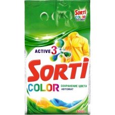 Купить Стиральный порошок SORTI Color, автомат, 6кг, Россия, 6 кг в Ленте