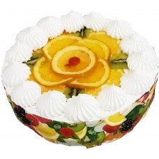 Торт СЛАДУШКА Фруктово-йогуртовый, 1300г, Россия, 1300 г