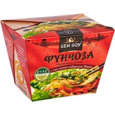 Купить Вермишель SEN SOY Premium фунчоза под японским соусом, Россия, 125 г в Ленте