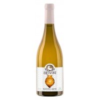 Вино ARTWINE RQATSITELI QVEVRI Ркацители столовое белое сухое, 0.75л, Грузия, 0.75 L