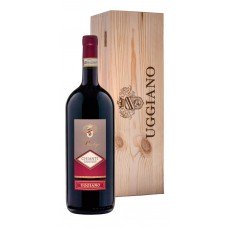 Вино AZIENDA UGGIANO PRESTIGE CHIANTI Тоскана Кьянти DOCG красное сухое, п/у, 1.5л, Италия, 1.5 L