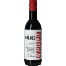 Вино BEEFSTEAK CLUB Mini Мальбек Мендоcа защ. геогр. указ. красное сухое, 0.187л, Аргентина, 0.187 L
