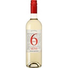 Купить Вино GERARD BERTRAND 6 EME SENS д'Ок IGP белое сухое, 0.75л, Франция, 0.75 L в Ленте