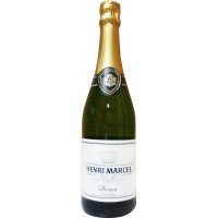 Вино игристое HENRI MARCEL белое полусладкое, 0.75л, Франция, 0.75 L