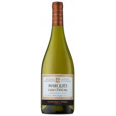 Купить Вино MARQUES DE CASA CONCHA Шардоне Лимари белое сухое, 0.75л, Чили, 0.75 L в Ленте