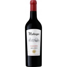 Купить Вино MATAYAC Мальбек Каор AOC красное сухое, 0.75л, Франция, 0.75 L в Ленте