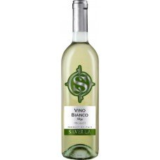 Вино SAVELLA столовое белое сухое, 0.75л, Италия, 0.75 L