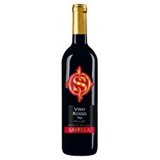 Купить Вино SAVELLA столовое красное сухое, 0.75л, Италия, 0.75 L в Ленте