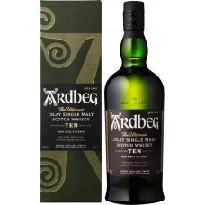 Виски ARDBEG Шотландский односолодовый 10 лет, 46%, п/у, 0.7л, Великобритания, 0.7 L