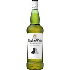 Купить Виски BLACK&WHITE Шотландский купажированный, 40%, 0.7л, Великобритания, 0.7 L в Ленте