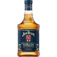Купить Виски JIM BEAM Bourbon Double Oak, 43%, 0.7л, США, 0.7 L в Ленте