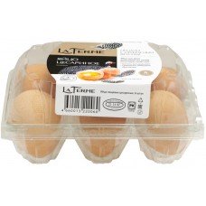 Яйца цесариные LA FERME, 6шт, Россия, 6 шт