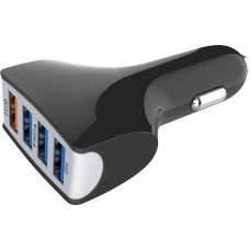 Купить Зарядное устройство для автомобиля GAL UC-4447 QC 4 USB, функция быстрой зарядки, Китай в Ленте